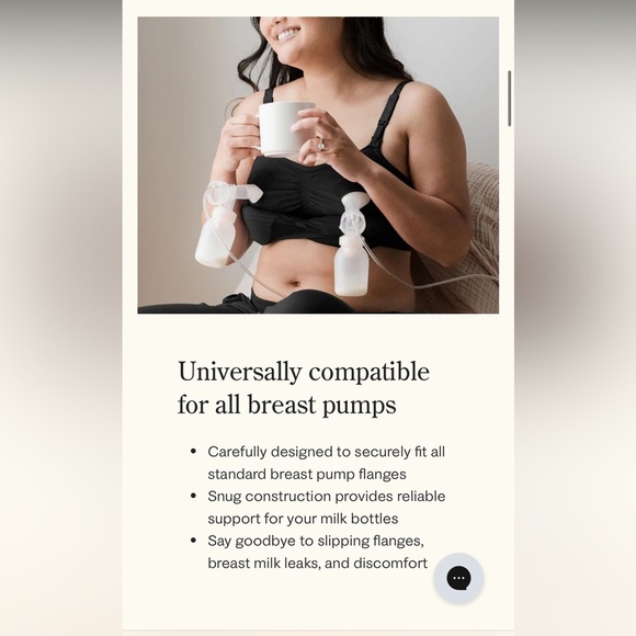 Kindred Bravely Sublime® Hands-Free Pumping &
Nursing Bra Regular 1X NEW - Picture 3 of 12